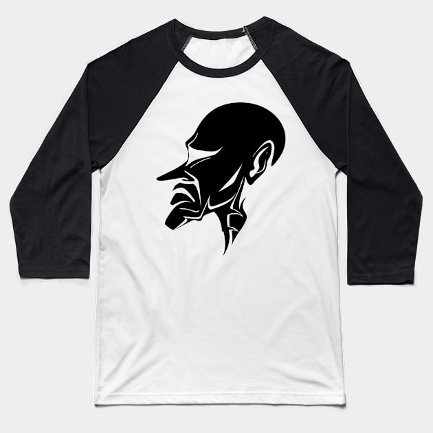 Old Man Baseball T-Shirt by Whatastory